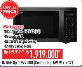 Promo Harga SHARP R-650 GX Microwave BS  - Hypermart