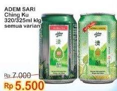 Promo Harga ADEM SARI Ching Ku All Variants 320 ml - Indomaret