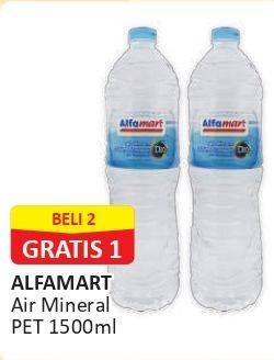 Promo Harga Alfamart Air Mineral 1500 ml - Alfamart