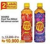 Promo Harga SOSRO Fruit Tea All Variants 500 ml - Indomaret