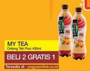 Promo Harga My Tea Minuman Teh Poci Oolong 450 ml - Yogya