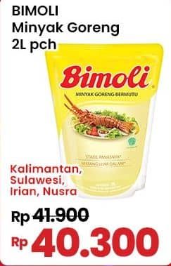 Promo Harga Bimoli Minyak Goreng 2000 ml - Indomaret