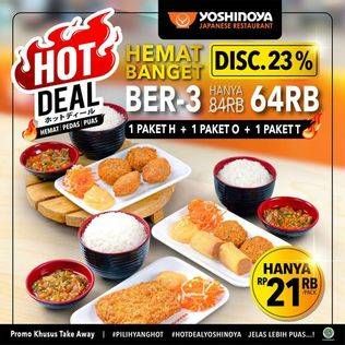 Promo Harga Yoshinoya Paket H Chicken Katsu  - Yoshinoya