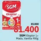 Promo Harga SGM Eksplor 1+ Susu Pertumbuhan Madu, Vanila 900 gr - Alfamidi