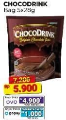 Promo Harga Choco Drink Belgian Chocolate Taste per 5 sachet 28 gr - Alfamart