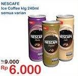 Promo Harga Nescafe Ready to Drink All Variants 240 ml - Indomaret