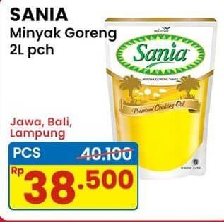 Promo Harga Sania Minyak Goreng 2000 ml - Indomaret