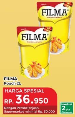 Promo Harga Filma Minyak Goreng 2000 ml - Yogya