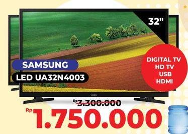 Promo Harga SAMSUNG UA32N4003 LED TV 32"  - Yogya