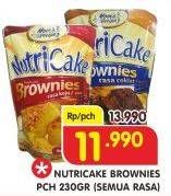 Promo Harga Nutricake Instant Cake Brownies All Variants 230 gr - Superindo