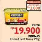 Promo Harga Pronas Corned Beef Jamur 198 gr - Alfamidi