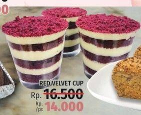 Promo Harga Red Velvet Cake Cup  - LotteMart