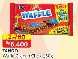 Promo Harga TANGO Waffle Cranch Chox 130 gr - Alfamart