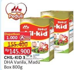 Promo Harga MORINAGA Chil Kid Gold Madu, Vanila 800 gr - Alfamart