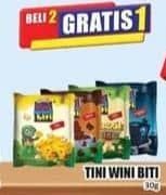 Promo Harga Tini Wini Biti Biskuit Crackers 20 gr - Hari Hari