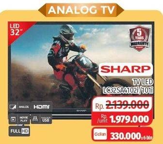 Promo Harga SHARP LC-32SA4102i | LED TV  - Lotte Grosir