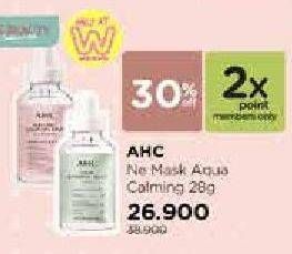 Promo Harga AHC Natural Essential Mask 28 gr - Watsons