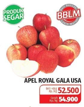 Promo Harga Apel Royal Gala USA  - Lotte Grosir