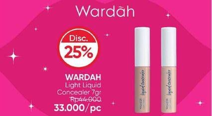 Promo Harga Wardah Lightening Liquid Concealer 7 gr - Guardian