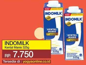 Promo Harga INDOMILK Susu Kental Manis 325 gr - Yogya