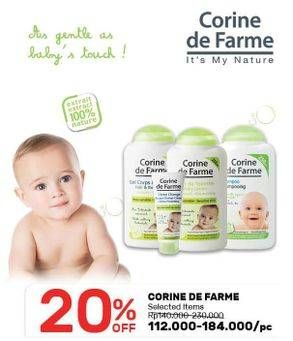 Promo Harga CORINE DE FARME Baby Care  - Guardian