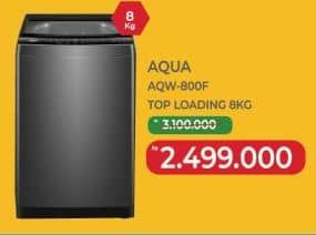 Promo Harga Aqua Mesin Cuci AQW-800F  - Yogya