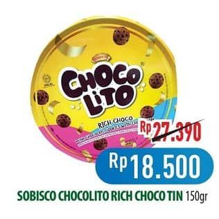 Promo Harga Sobisco Choco Lito Rich Rich Choco, Original, Choco 150 gr - Hypermart