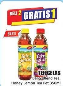 Promo Harga Teh Gelas Tea Berry Blend, Honey Lemon 350 ml - Hari Hari