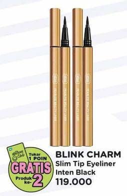 Promo Harga Blink Charm Fearless Beauty Liner Intense Black 1 ml - Watsons