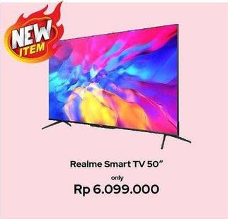 Promo Harga REALME Smart TV LED 50 Inch  - Erafone