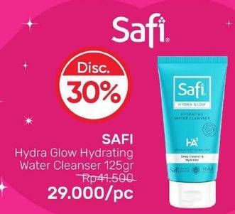 Promo Harga SAFI Hydra Glow Hydrating Water Cleanser 125 gr - Guardian