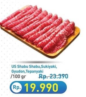 Promo Harga US Shabu Shabu/Sukiyaki/Gyudon/Tepanyaki  - Hypermart