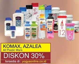 Promo Harga KOMAX / AZALEA All Plastic Ware  - Yogya