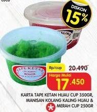 Promo Harga Tape Ketan 350g / Kolang Kaling 250g  - Superindo