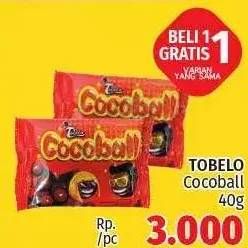 Promo Harga TOBELO Chocolate Assorted 40 gr - LotteMart