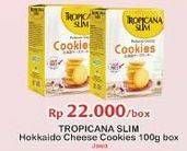 Promo Harga TROPICANA SLIM Cookies Hokkaido Cheese 100 gr - Indomaret