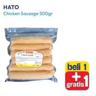 Promo Harga Hato Chicken Sausage 500 gr - Hypermart
