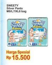 Promo Harga Sweety Silver Pants M8+1, L7+1  - Indomaret