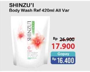 Promo Harga SHINZUI Body Cleanser All Variants 420 ml - Alfamart