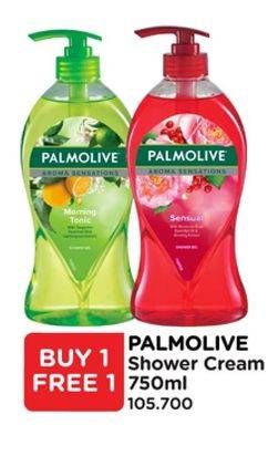 Promo Harga Palmolive Shower Gel Aroma Sensation Mineral Massage 750 ml - Watsons