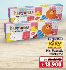 Promo Harga Kiky Magnetic Pencil Case  - Lotte Grosir