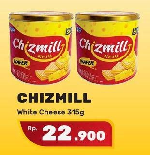 Promo Harga CHIZMILL Wafer White Cheese  - Yogya