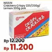 Promo Harga Nissin Crispy Crackers Lemon 200 gr - Indomaret