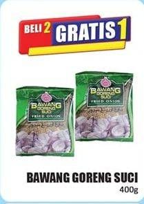 Promo Harga BAWANG GORENG SUCI Fried Onion 400 gr - Hari Hari