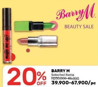 Promo Harga BARRY M Lips Selected Items  - Guardian
