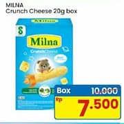 Promo Harga Milna Crunch Cheese Snack 20 gr - Indomaret