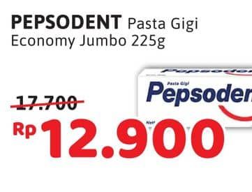 Promo Harga Pepsodent Pasta Gigi Pencegah Gigi Berlubang 225 gr - Alfamidi