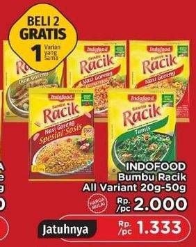 Promo Harga INDOFOOD Bumbu Racik All Variants 20 gr - LotteMart