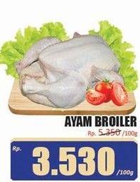 Promo Harga Ayam Broiler per 100 gr - Hari Hari