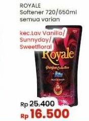 Promo Harga So Klin Royale Parfum Collection Kecuali Lavender Vanilla, Kecuali Sunny Day, Kecuali Sweet Floral 720 ml - Indomaret